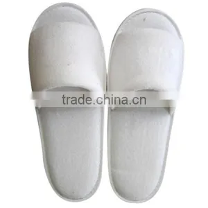 Polyester Towelling Slippers Or Disposable Slipper With EVA Soles LS Eplus thumbnail-1