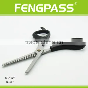 S3-1022 6-3/4" Inch 2CR13 Stainless Steel Blade With ABS Handle Sharp Blade Hairdressing Thinning Shears Scissors thumbnail-4