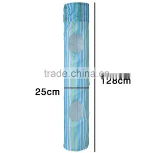 Cat Puppy Collapsible Exercise Fun Dog Obedience Agility Training Tunnel Striped Cave Play Toys thumbnail-2