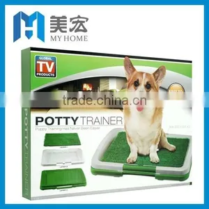 Puppy Potty Trainer Training Grass Patch Pad Toilet Mat thumbnail-1