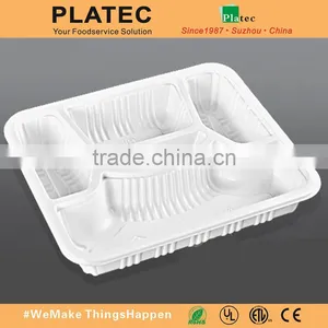 Hot Sale Plastic Food Tray, Envronmental Plastic Food Container, Restaurant Takeaway Fast Food Tray, Food Container thumbnail-2