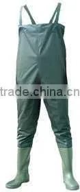 0.75mm/0.65mm PVC Wader With PVC Boots thumbnail-1