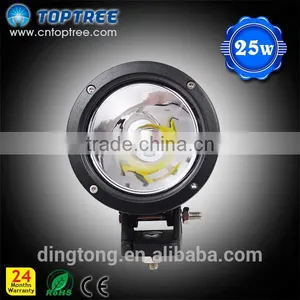 Super Bright Spot Beam 4'' Auto Truck Offroad LED Work Lights 4inch 25W LED Work Light Ip68 cr ee Led Offroad thumbnail-1
