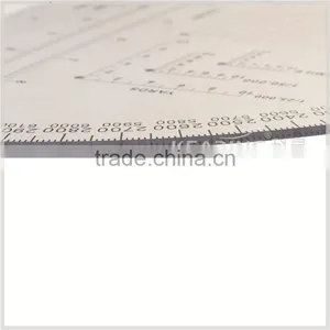 9inch Sandwich Line Military Protractor, Transparent Plastic Big Protractor for Military Training #KMP-3 thumbnail-6
