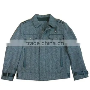 Wool/pu Baseball Jackets thumbnail-4