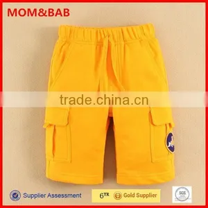 Boys Shorts Factory Wholesale Kids Clothes Branded Mom and Bab Embrodery Design thumbnail-1