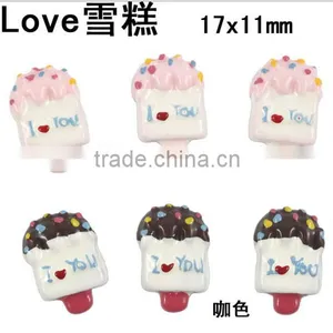 Diy Imitation Food Material Charms French Fries and Popcorn Resin Charms for Children Toys Gifts thumbnail-2