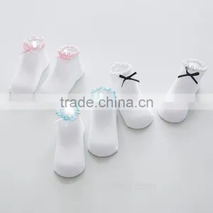 100% Cotton Baby Socks Newborns Candy Male Female Kid's Children Socks Baby Boy And Girl Short Floor Socks thumbnail-5