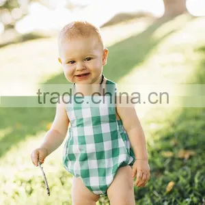 Nice Quality Vintage Kids Clothes Boys Unisex Cotton Playsuit Romper 000-3 thumbnail-1