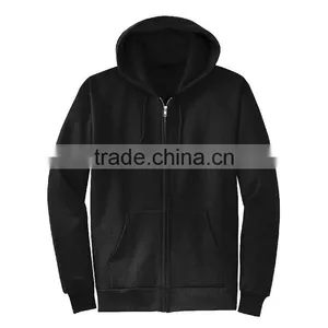 Blank Design Zip-up Fashion Style Wholesale Man Fleece Custom Hoodie Printing thumbnail-2