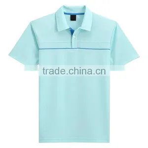 Bulk New Design Fashion 100% Polyester Dry Fit Custom Mens Polo Shirt thumbnail-4