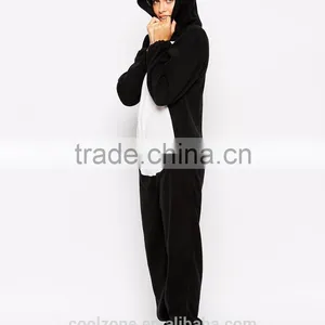 Hot Selling Relaxed Fit Penguin Design Onesie Women Wholesale Adult Christmas Pajamas thumbnail-3
