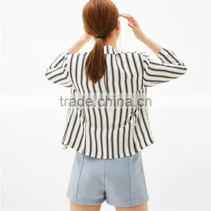 2017 Custom Designs Women Leisure 3/4 Sleeve Blazer Jacket thumbnail-2