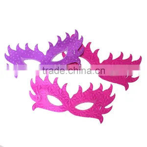 Paper Props Decorations Christmas Snowflake Pattern Simple Design Masquerade Party Mask thumbnail-1