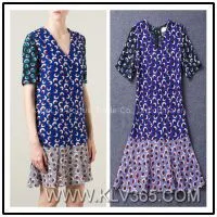 European Fashion Summer Women Print Casual Dress thumbnail-1