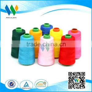 Hubei Direct Sewing Thread Manufacture 100% Polyester Dyed Sewing Thread thumbnail-2