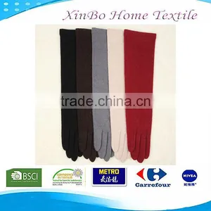5 Color-Women's Long Stretch Winter Warm Armwarmer Wool Gloves thumbnail-1