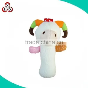 Soft Stuffed Plush Baby Rattle Toys Manufacture Rattle Toy for Baby thumbnail-5
