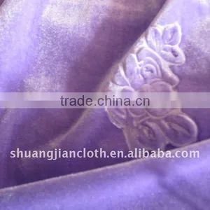Printed Warp Knitted Velvet Fabric-For Sofa, Curtian, Bags thumbnail-1