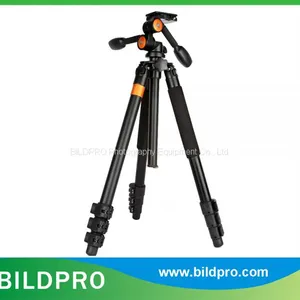 BILDPRO AK-324 Big Quick Release Plate Fluid Head Tripod Telescopic Stand thumbnail-1