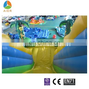 Factory Price Jungle Theme Inflatable Slides for Sale, Giant Inflatable Slide for Adult thumbnail-3