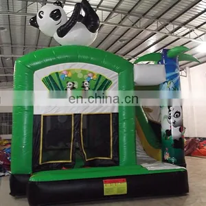 High Quality Inflatable Panda Bouncer With Chinese Characteristics thumbnail-1