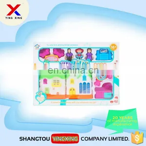 Kids Plastic Mini Toy Doll House Furniture thumbnail-1
