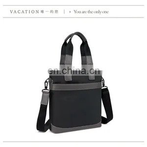 Genuine Cow Leather Portable Shoulder Business Bag for Man Meeting Use thumbnail-1