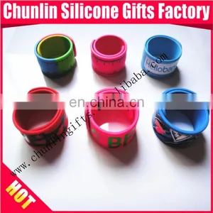Christmas Gift Silicone Slap Bracelet thumbnail-5