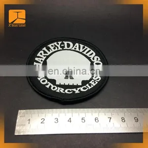 Woven Label / Laser Cut Woven Iron on Patch / Custom Woven Badge for Garment Accessory thumbnail-5