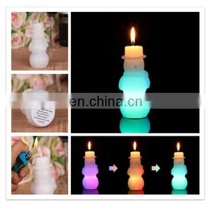 New Product Led Candles With Real Flame for Christmas Decoration thumbnail-5