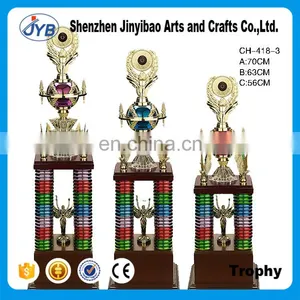 High Standard Big Size Newest Design Stainless Steel Trophy Cup With Angel thumbnail-1