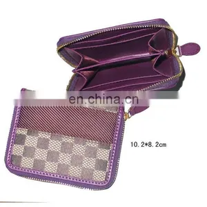 Old Fashion Design Wholesale Price Quality Leather Coin Purse thumbnail-2