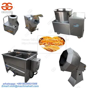 Small Scale Potato Chips Making Machine|Automatic Potato Chips Production Line|Easy Operate French Fries Making Machine thumbnail-1