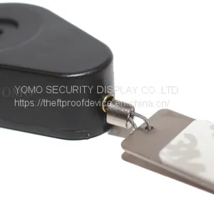 Plastic Teardrop Pullbox Anti Theft Tether With Dog Tag Endfitting thumbnail-3
