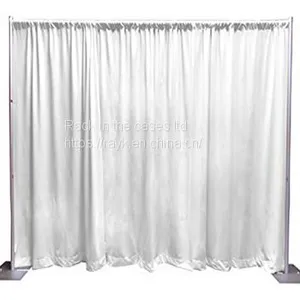 2019 RK Hot Sale Black Pipe and Drape for Wedding Decoration for Sale thumbnail-4