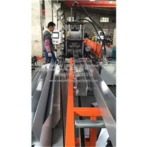 Steel Half Round Gutter Roll Forming Machine thumbnail-1