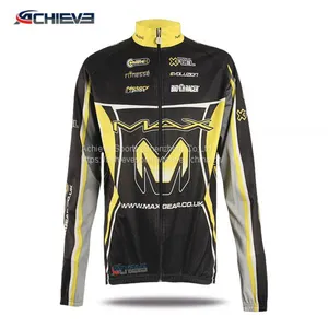 2019 High Quality Custom Cycling Jaket Sublimated Men's Cycling Jacket thumbnail-5