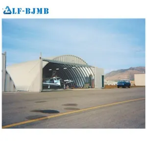 Light Steel Structure Construction Prefabricated Aircraft Hangars/Workshop thumbnail-5