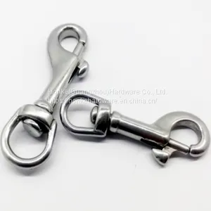 Rigging Hardware Round Swivel Lifting Wire Rope Clamp Eye Bolt Snap Stainless Steel Swivel Quick Link thumbnail-2