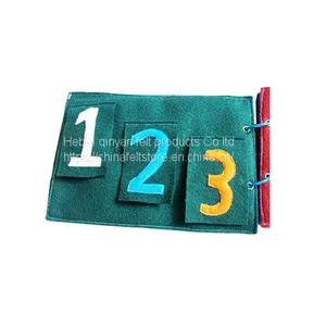 Soft Felt Fabric Quiet Book  thumbnail-1