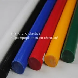 Various Colors POM Acetal Material Plastic Rod 1000mm Size Length and Cut to Size thumbnail-1