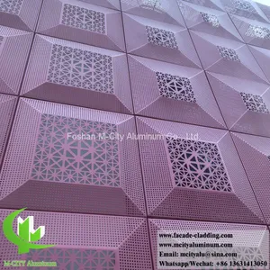 Perforated Metal Cladding Aluminum Metal Facades China Factory Aluminum 3mm Thickness thumbnail-1