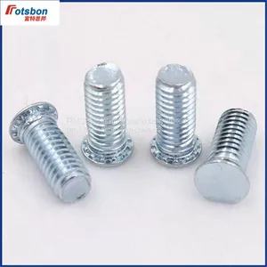FH-032-4/5/6/8/10/12/14/16/18/20/24 Round Head Studs Self-clinching Blind Rivet Protruding Stud Clinch Pins Screw Platen Screws Sheet Metal PEM Standard thumbnail-1