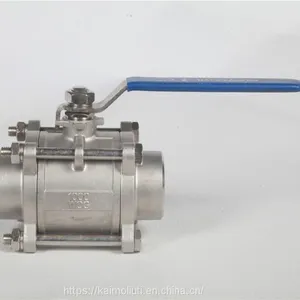 Two Pieces Stainless Steel Welding Ball Valve thumbnail-3