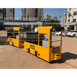 CTY2.5 Ton Mining Underground Battery Powered Locomotive,600mm Track Gague Eletric Battery Locomotive thumbnail-3