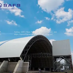 Long Span Space Frame Steel Structural Coal Storage thumbnail-2