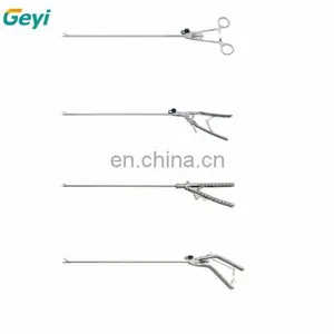 Laparoscopic V Shape Needle Holder Endoscopic Needle Holder Forceps Laparoscopy Instruments thumbnail-3