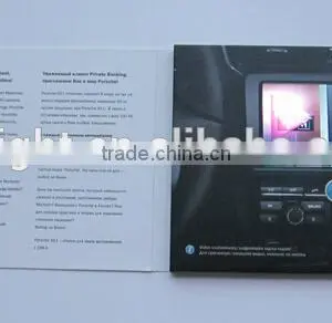 2015 New Audio Advertising Lcd Video Brochure Card 2.8,3.7,4.3,5 ,7 Inch thumbnail-3