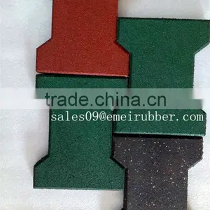 Outdoor Rubber Sidewalk Paver thumbnail-1